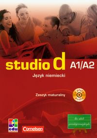 Studio d A1/A2 język niemiecki zeszyt maturalny CD