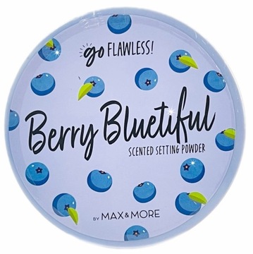 PUDER SYPKI MATUJĄCY TRANSPARENTNY BERRY BLUETIFUL