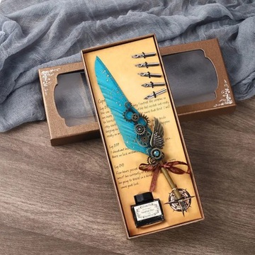 Quill Pen Feather Pen Fountain Pen Magic Birthday Present Stationery for