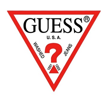 Guess Koszulka Polo męska CZERWONA 100% Bawełna Klasyczna POLO r. XL