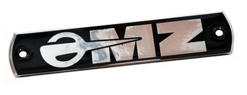 Emblemat zbiornika znaczek MZ TS 150 250 org wzór