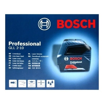BOSCH GLL 2-10 PROFESSIONAL перекрестный лазер
