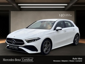 Mercedes Klasa A W177/V177 Hatchback Facelifting 1.3 200 163KM 2024 Mercedes-Benz A 200 AMG Line/ Pakiet integracyjny
