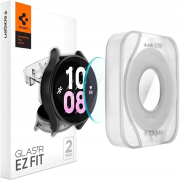 Szkło hartowane Spigen Glas.TR EZ Fit 2-Pack do Galaxy Watch 5 Pro 45 mm