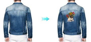 НАНЕСЕНИЕ ТЕРМОНАКЛЕЙКИ БУЛЬДОГ F2 УТЮГОМ