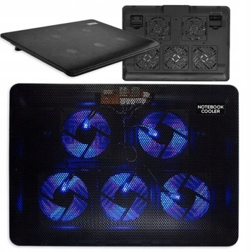 ПОДСТАВКА-ОХЛАЖДАЮЩАЯ ПОДСТАВКА ДЛЯ НОУТБУКА 12–17 ДЮЙМОВ