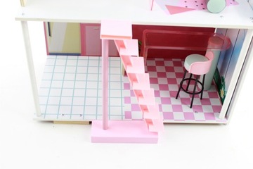 Stella Fashion кукольный домик, лестница, выдвижная терраса