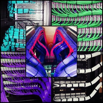 Органайзер для связки кабелей, гребенка для витой пары, липучка