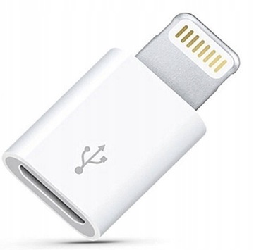 PRZEJŚCIÓWKA LIGHTNING na MICRO USB IPHONE ADAPTER