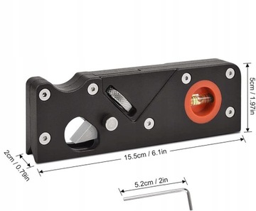 Столярный рубанок для деревянных кромок, квадратная фаска