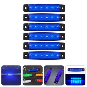 ДЕКОРАТИВНАЯ ПОЛОСКА ОСВЕЩЕНИЕ МОРСКОЙ ЛОДКИ ДЛЯ ГРУЗОВИКА 6LED