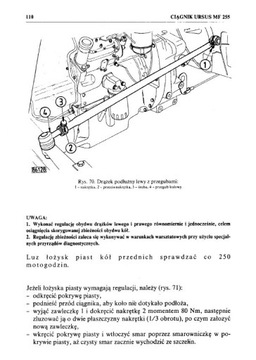 URSUS MF 255 Massey Ferguson инструкция по эксплуатации
