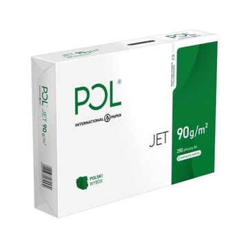 Papier ksero Poljet uniwersalny A4 90g ryza 250