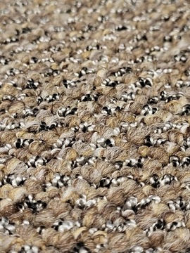 WYKŁADZINA DYWANOWA PĘTELKOWA FLAMINGO GRUBA MOCNA PĘTELKA 8516 BEŻ BRĄZ 3m