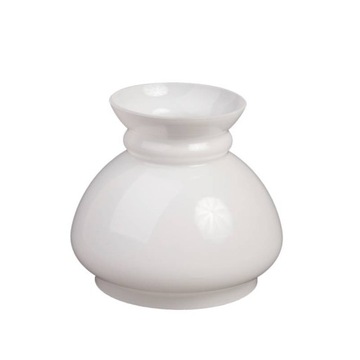 Lampa naftowa klosz biel 4689 aladyn otw. 112 mm