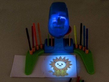 ПРОЕКТОР ДЛЯ ОБУЧЕНИЯ РИСОВАНИЮ ЛАМПЫ СЛАЙДЫ