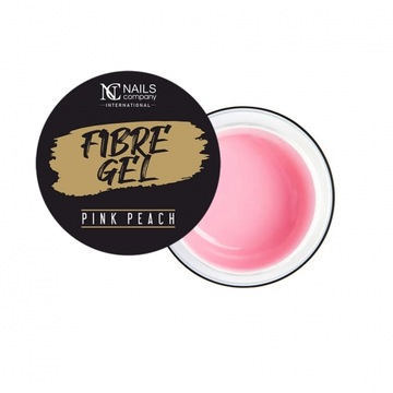 Żel budujący NC Nails Fibre Gel Pink Peach 50g