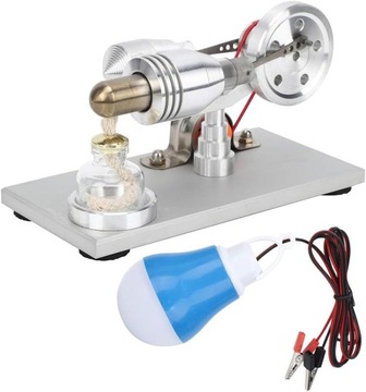 LUX Model Generator Silnik Stirlinga z lampką LED