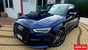 Audi A3 8V S3 Limousine Facelifting  2.0 TFSI 310KM 2017 Audi S3 Limousine Niski przebieg Automat Qatro 2.0 Benzyna 310KM