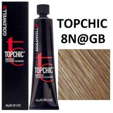GOLDWELL FARBA TOPCHIC 60ML KOLOR: 8N@GB