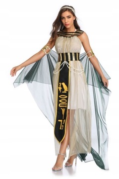 strój KLEOPATRA królowa egiptu FARAON egipcjankaS