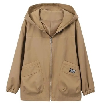 Middle-Aged Mother's Hooded Short Jacket Women's 2