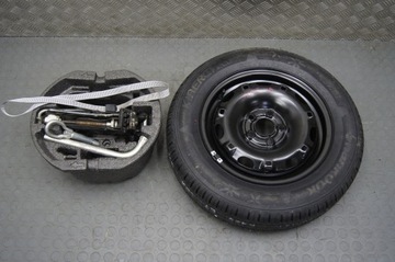 Koło zapasowe klucz do koła lewarek ucho do holowania r14 1.2 Fabia II Lift