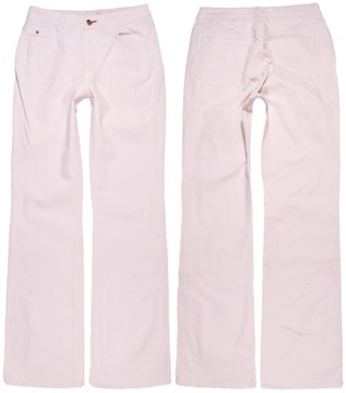 TOMMY HILFIGER spodnie WHITE jeans LONDON _ W29 L34