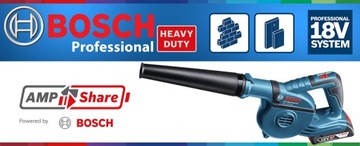 МАЛЕНЬКАЯ МОЩНАЯ 18В BOSCH Профессиональная аккумуляторная воздуходувка