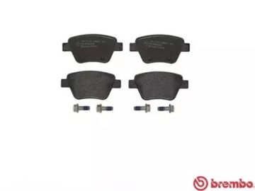 ДИСКИ ЗАДНИЕ BREMBO + КОЛОДКИ SKODA OCTAVIA II 272MM