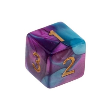 KOSTKA 1,6 CM RPG WSPOMNIENIA Z GALAKTYKI KOŚĆ SZEŚCIOŚCIENNA K6