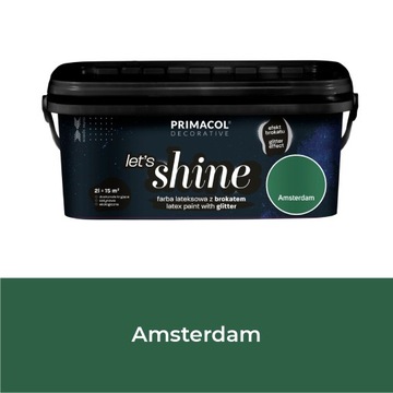 LET'S SHINE farba Amsterdam 2l BROKAT ZŁOTY