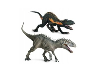Figurka Indominus Rex i Velociraptor 2 sztuki