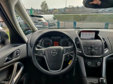 Opel Zafira C Tourer 1.4 Turbo ECOTEC 140KM 2015 Opel Zafira 1.4 Turbo Edition + 7 osobowa + serwis, zdjęcie 20