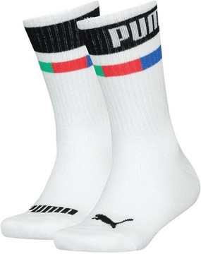 Puma Zestaw 4 par wysokich skarpet dziecięcych Puma Kids 39/42