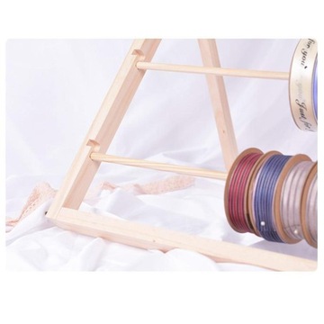 Держатель для ленты Деревянная подставка для хранения карточек