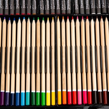 ХУДОЖЕСТВЕННЫЙ НАБОР ДЛЯ РИСОВАНИЯ ДЛЯ ДЕТЕЙ, ЧЕМОДАН, МАЛКИ, РУЧКИ, КРАСКИ 288