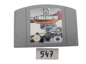 NINTENDO 64 F-1 WORLD GRAND PRIX