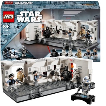 KLOCKI LEGO STAR WARS WEJŚCIE NA STATEK KOSMICZNY TANTIVE IV 7 FIGUREK