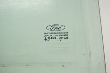 FORD S-MAX MK1 09R SKLO (OKNO) BOČNÍ DVEŘE PRAVÝ ZADNÍ