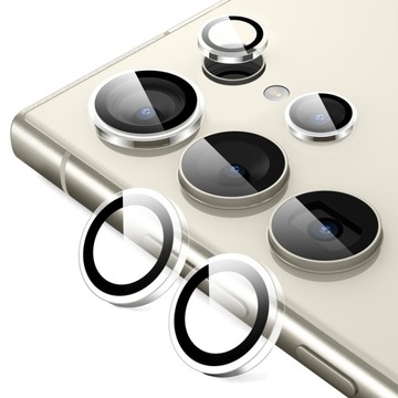 Szkło hartowane nakładka na aparat do Galaxy S24 Ultra, CRONG Lens