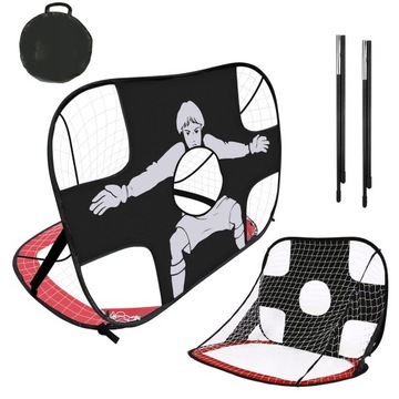 Football Flick Urban Target Pop Up Bramka Dwustronna konstrukcja składana