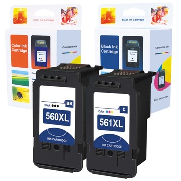 Tusze do CANON PG 560 + CL 561 XL PIXMA TS5350 TS7450 TS5350a TS5351 TS5352