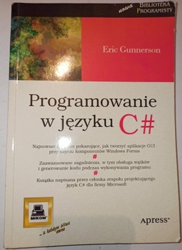 PROGRAMOWANIE W JĘZYKU C Eric Gunnerson