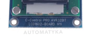 C-CONTROL PRO AVR32BIT LC LCD1602-BOARD V11 LCD16