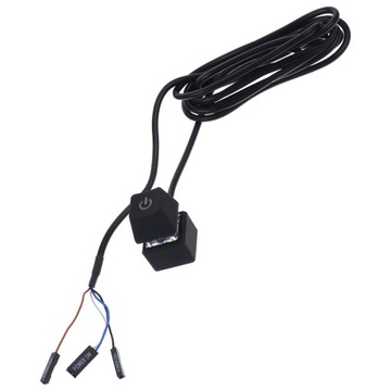 Поставка кабелей для кнопок удаленного включения компьютера.