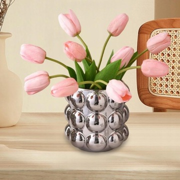 Керамическая ваза с пузырьками Ваза для цветов