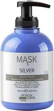 DESIGN LOOK maska do włosów COLOR MASK Silver 300m