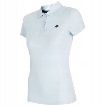 4F Damska Koszulka ODDYCHAJĄCA Polo TSDF080 > S