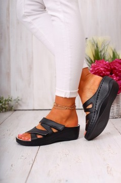 ШЛЕПАНЦЫ ЖЕНСКИЕ ОРТОПЕДИЧЕСКИЕ, ПОШИТЫЕ ИЗ КОЖИ